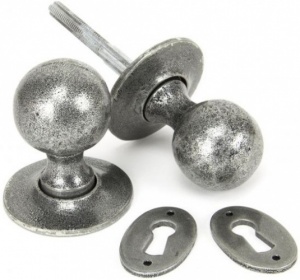 Round Mortice/Rim Door Knob Set